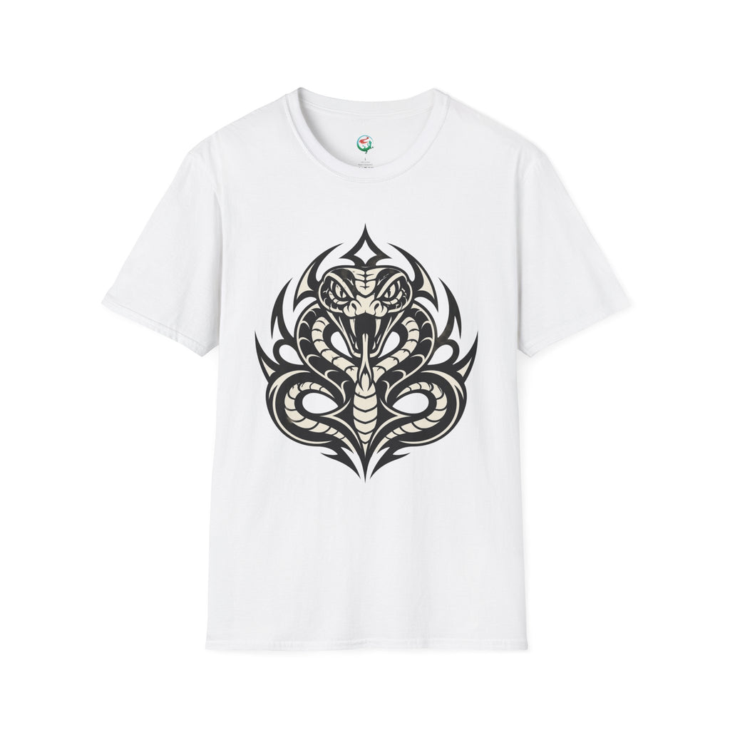 Snake Tribal T-Shirt — Fierce Cobra Graphic Tee