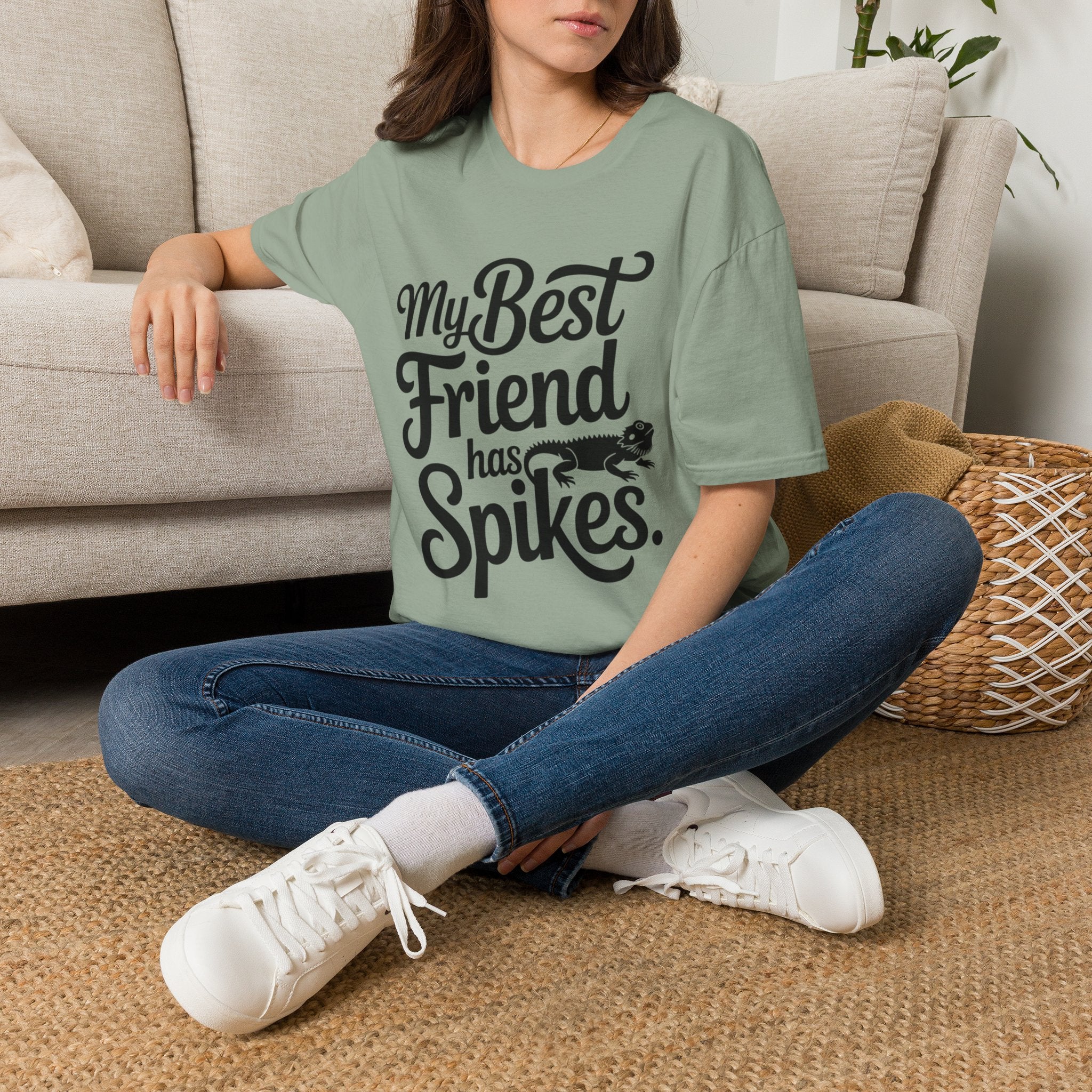 My Best Friend Has Spikes Bearded Dragon T-Shirt