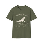 Lizard Life Tee — "Cold Blooded Collective" Bearded Dragon Graphic T-Shirt