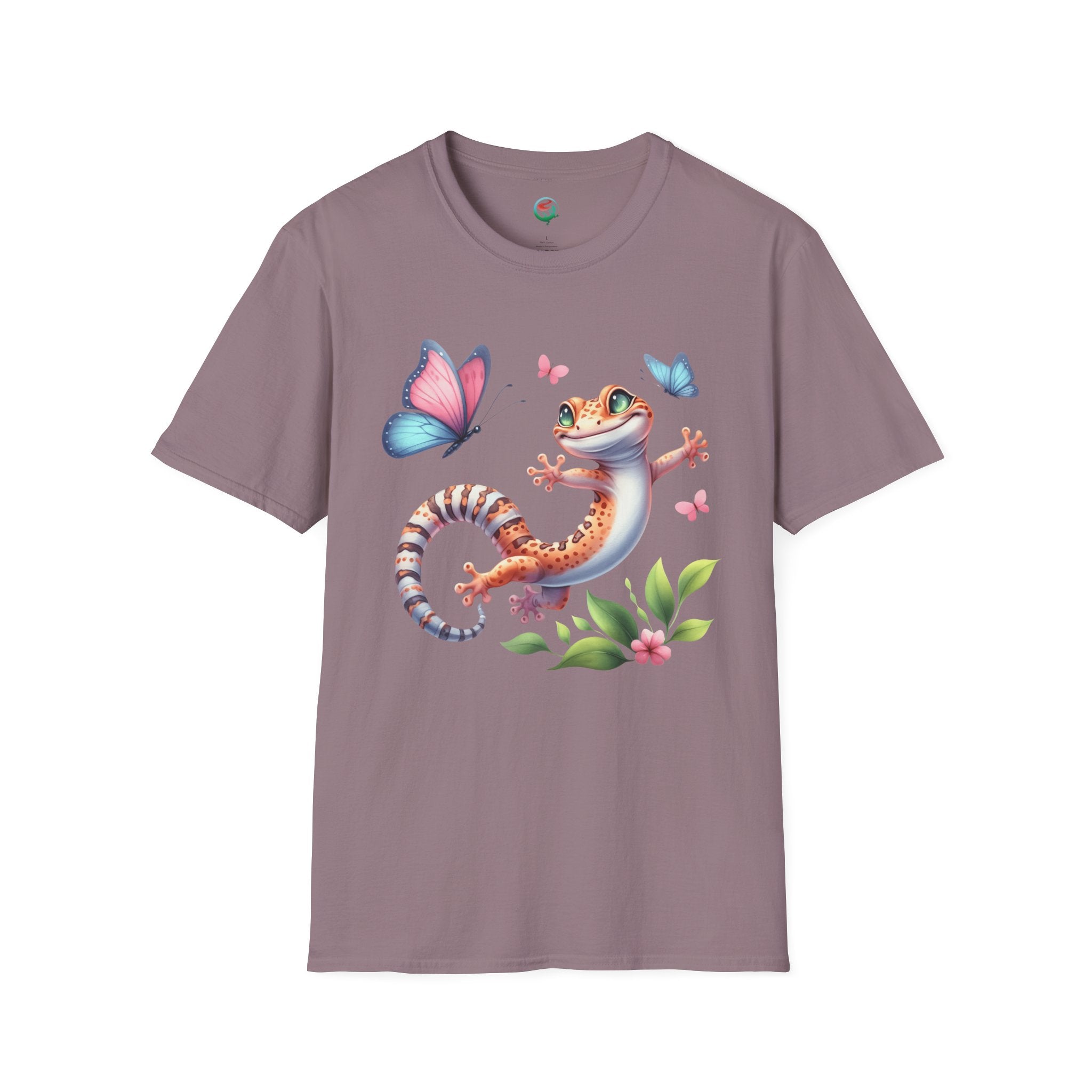 Butterfly Leopard Gecko T-Shirt | Cute Gecko Lover Tee