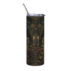 Bearded Dragon Born to Reign Stainless Steel Tumbler, 20oz