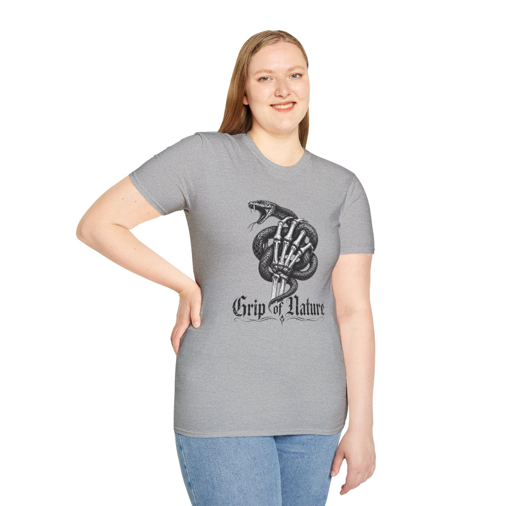 Snake Skeleton "Grip of Nature" T-Shirt