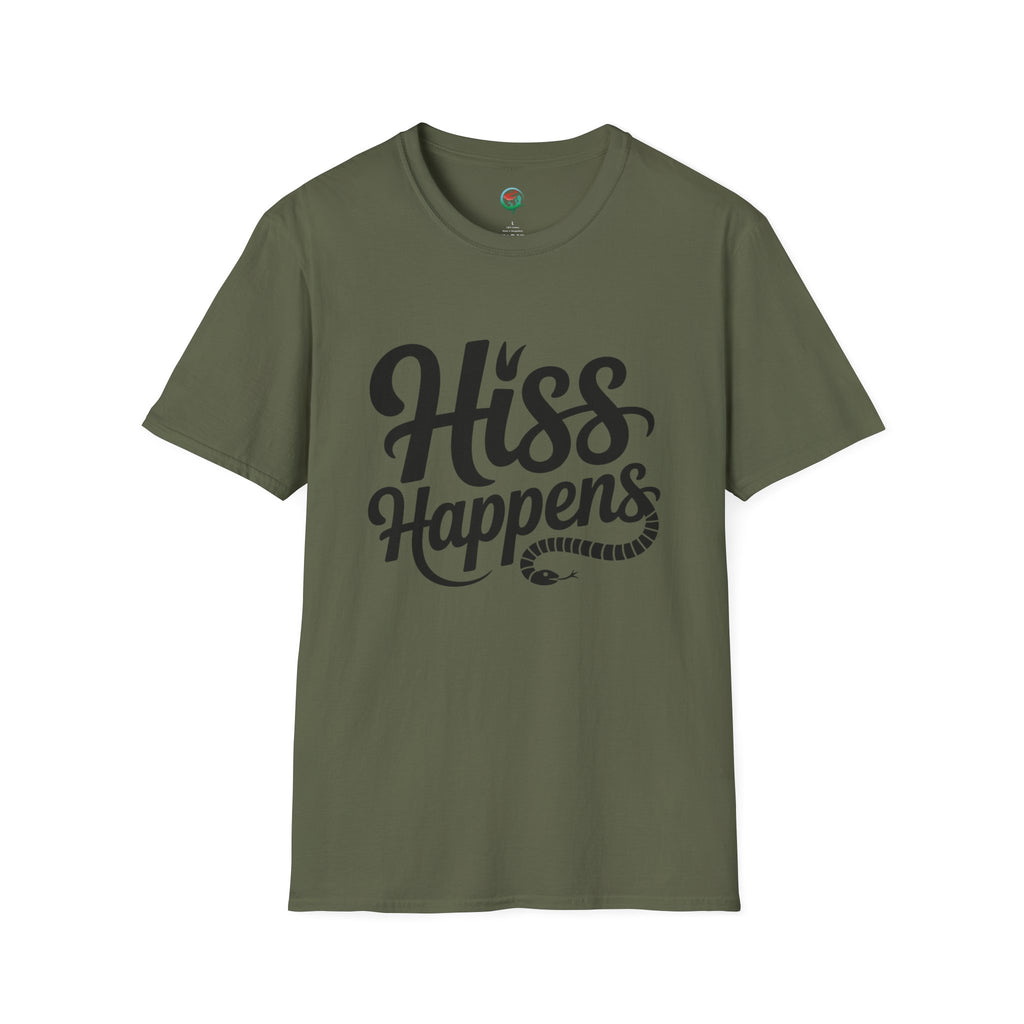 Hiss Happens T-Shirt — Funny Snake Lover Tee
