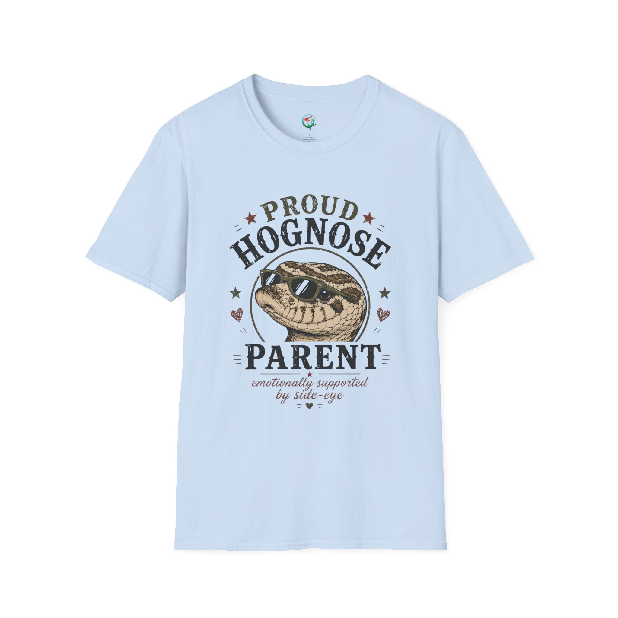 Hognose T-Shirt — "Proud Hognose Parent" Vintage Snake Lover Tee