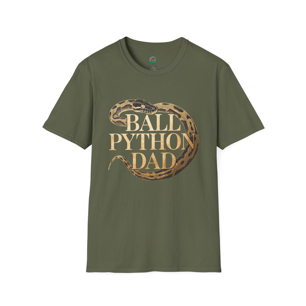 Ball Python Dad T‑Shirt — Vintage Snake Reptile Lover Tee