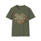Ball Python Dad T‑Shirt — Vintage Snake Reptile Lover Tee