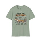 Chaos Gecko Anatomy T-Shirt — Funny Leopard Gecko Pet Owner Tee