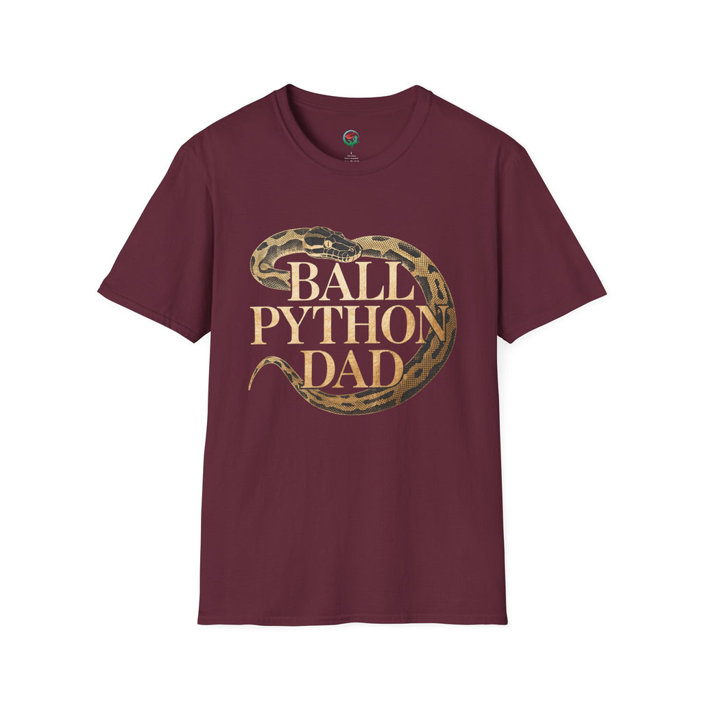 Ball Python Dad T‑Shirt — Vintage Snake Reptile Lover Tee