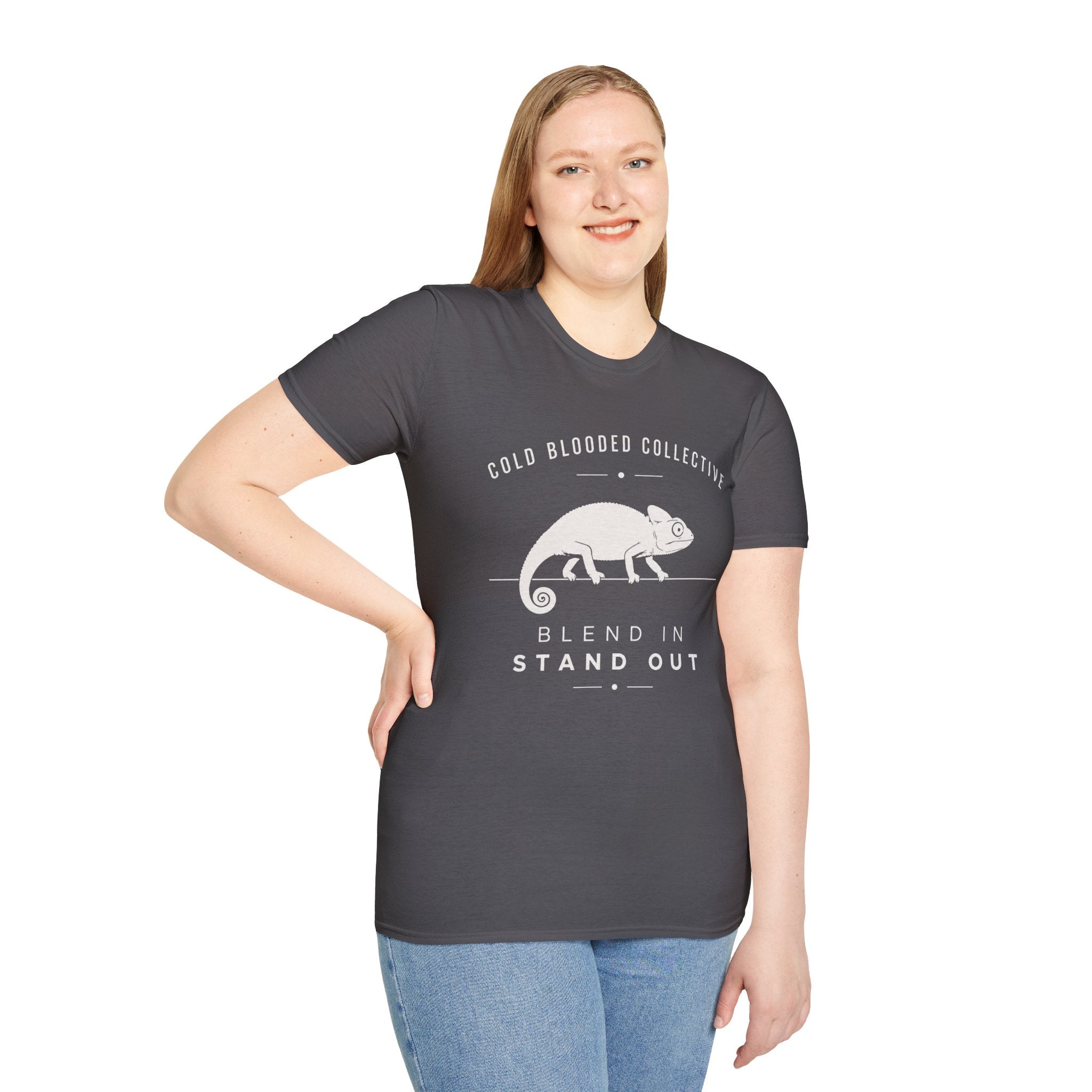 Chameleon 'Cold Blooded Collective' Graphic Tee — Blend In, Stand Out