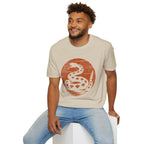 Vintage Rattlesnake Sunset Shirt | Western Snake Graphic Tee