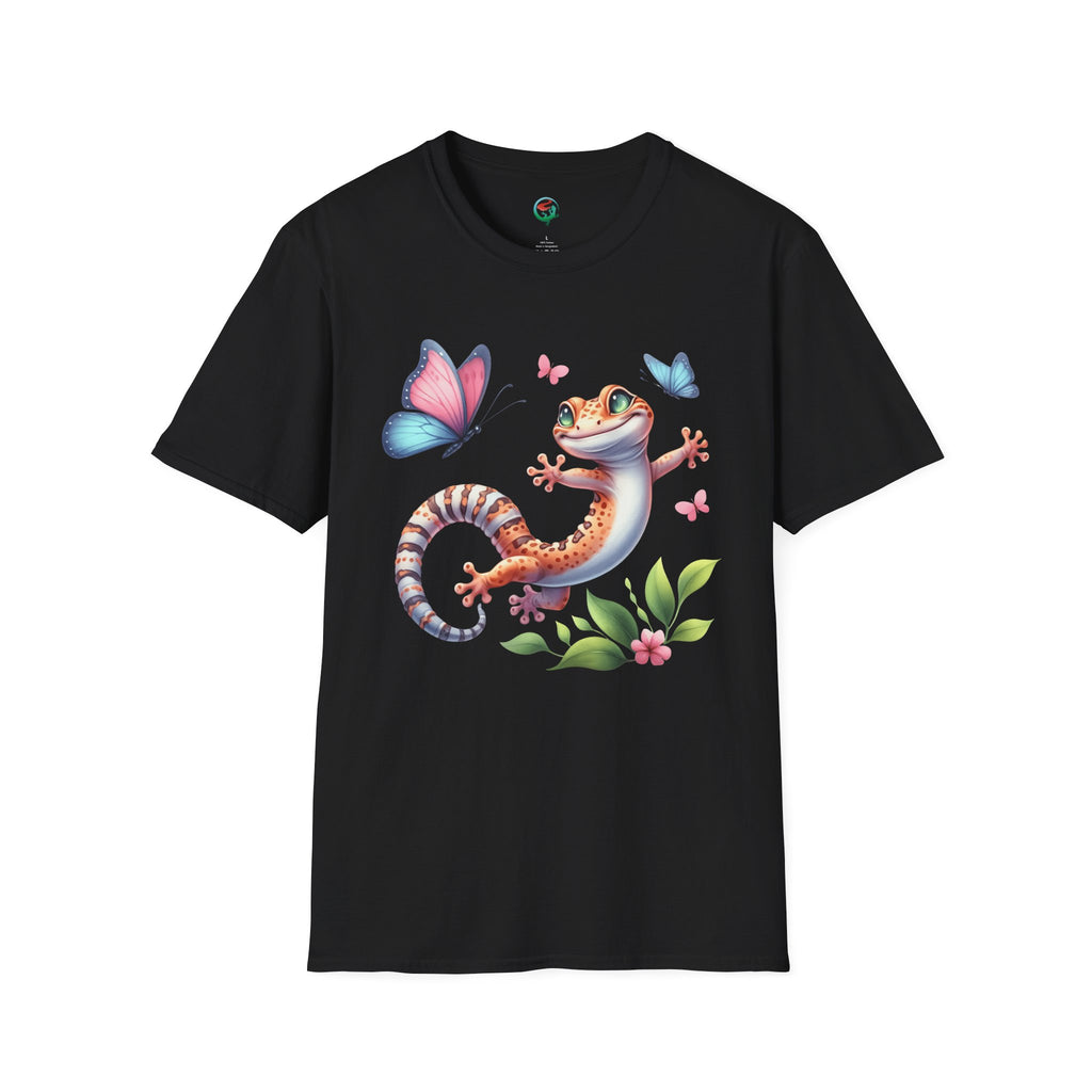 Butterfly Leopard Gecko T-Shirt | Cute Gecko Lover Tee