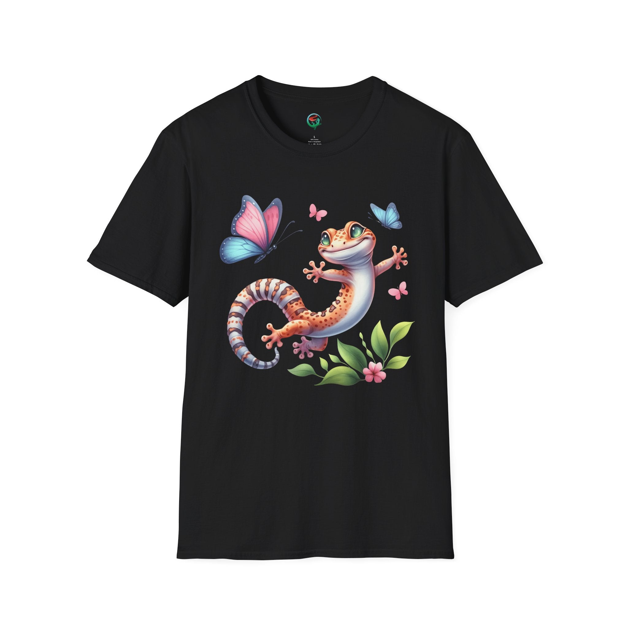 Butterfly Leopard Gecko T-Shirt | Cute Gecko Lover Tee