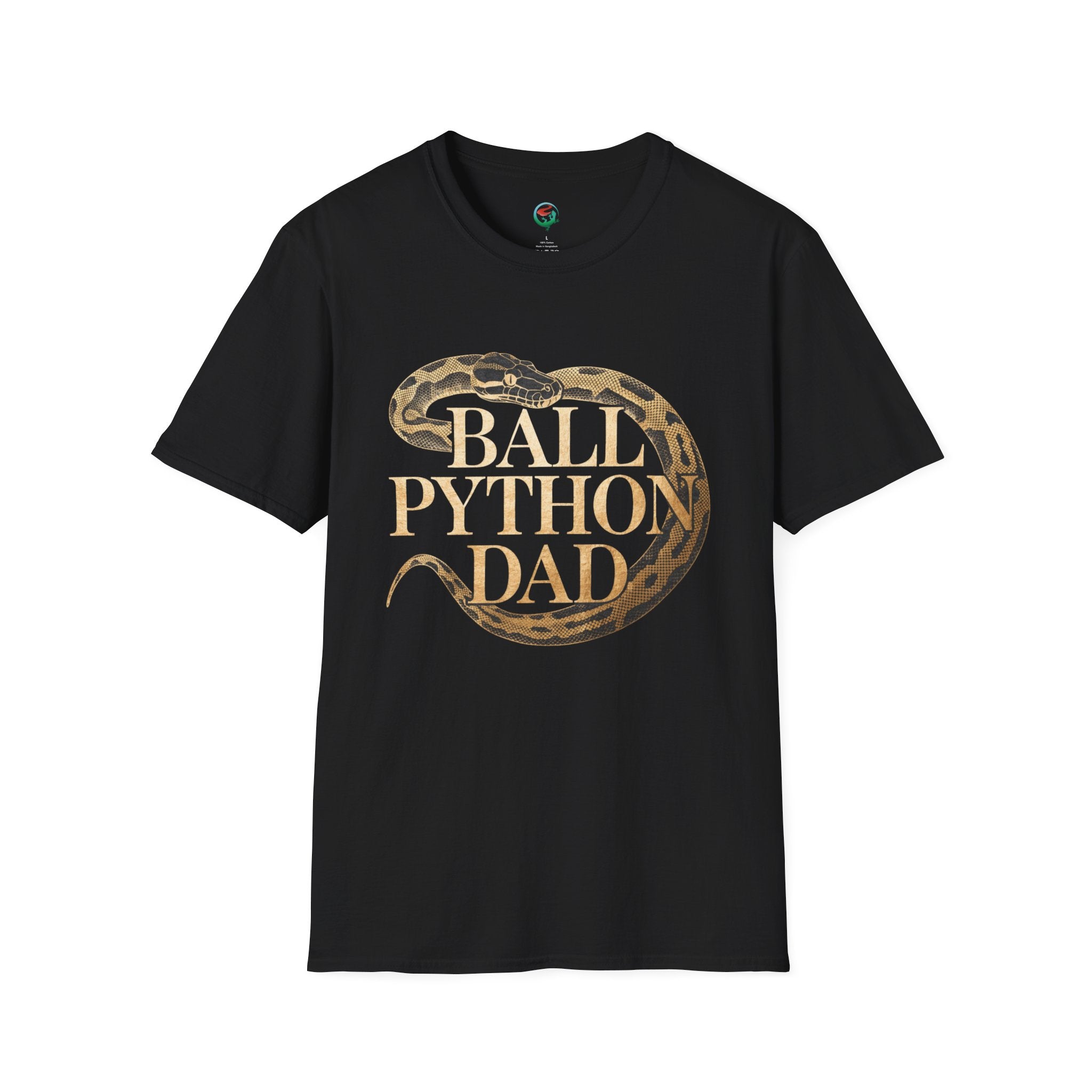 Ball Python Dad T‑Shirt — Vintage Snake Reptile Lover Tee