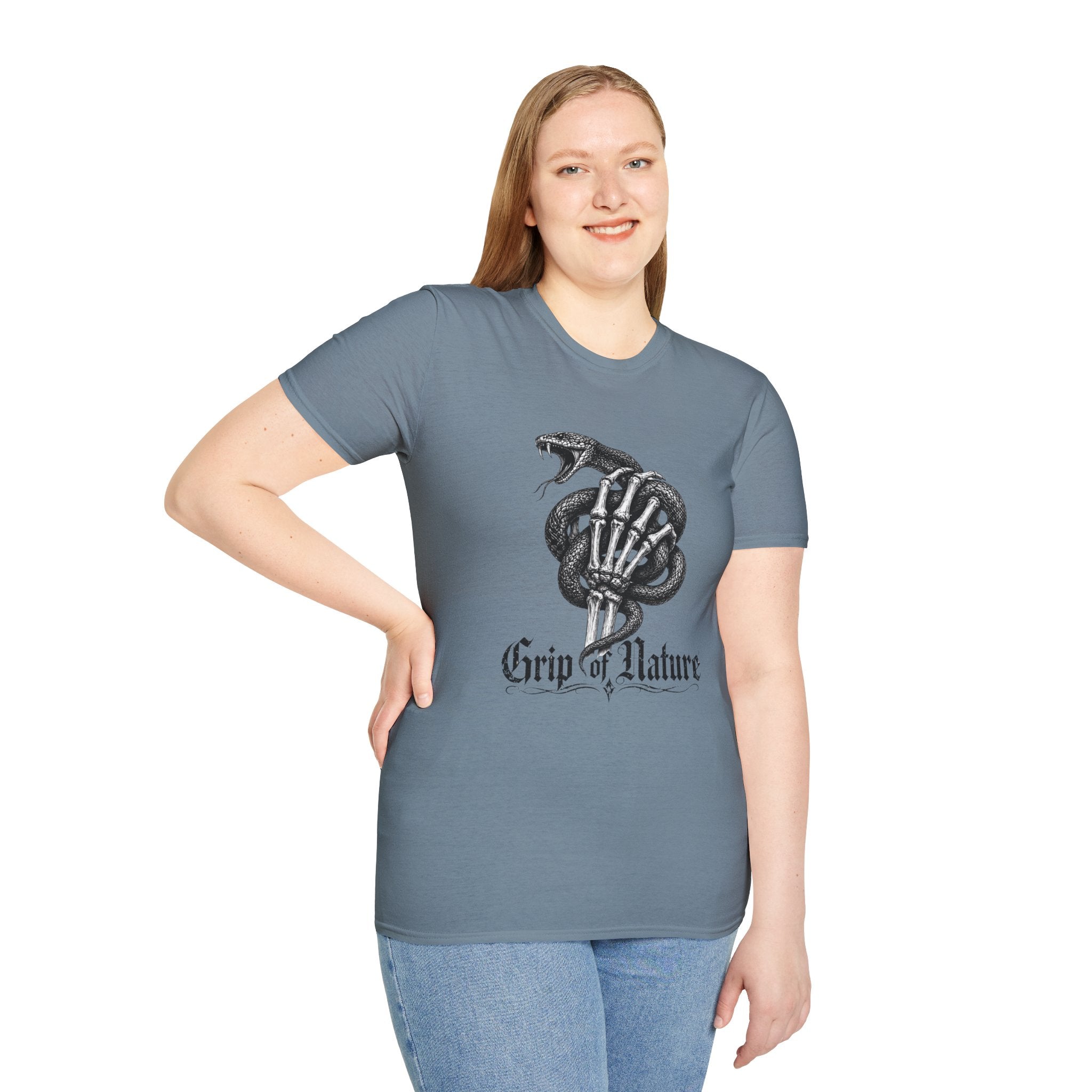 Snake Skeleton "Grip of Nature" T-Shirt