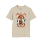 Toadally Spooky Shirt | Funny Halloween Toad Ghost Graphic Tee