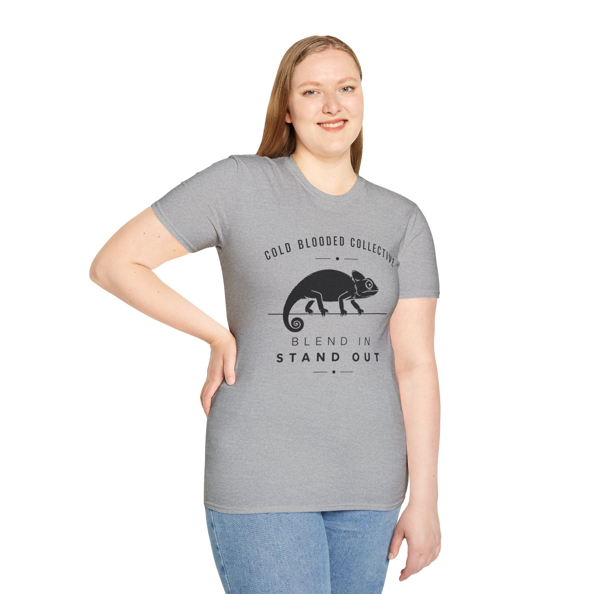 Chameleon 'Cold Blooded Collective' Graphic Tee — Blend In, Stand Out
