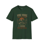 You Hike for the Views, I Hike for Reptiles Shirt | Reptile Hiking Tee