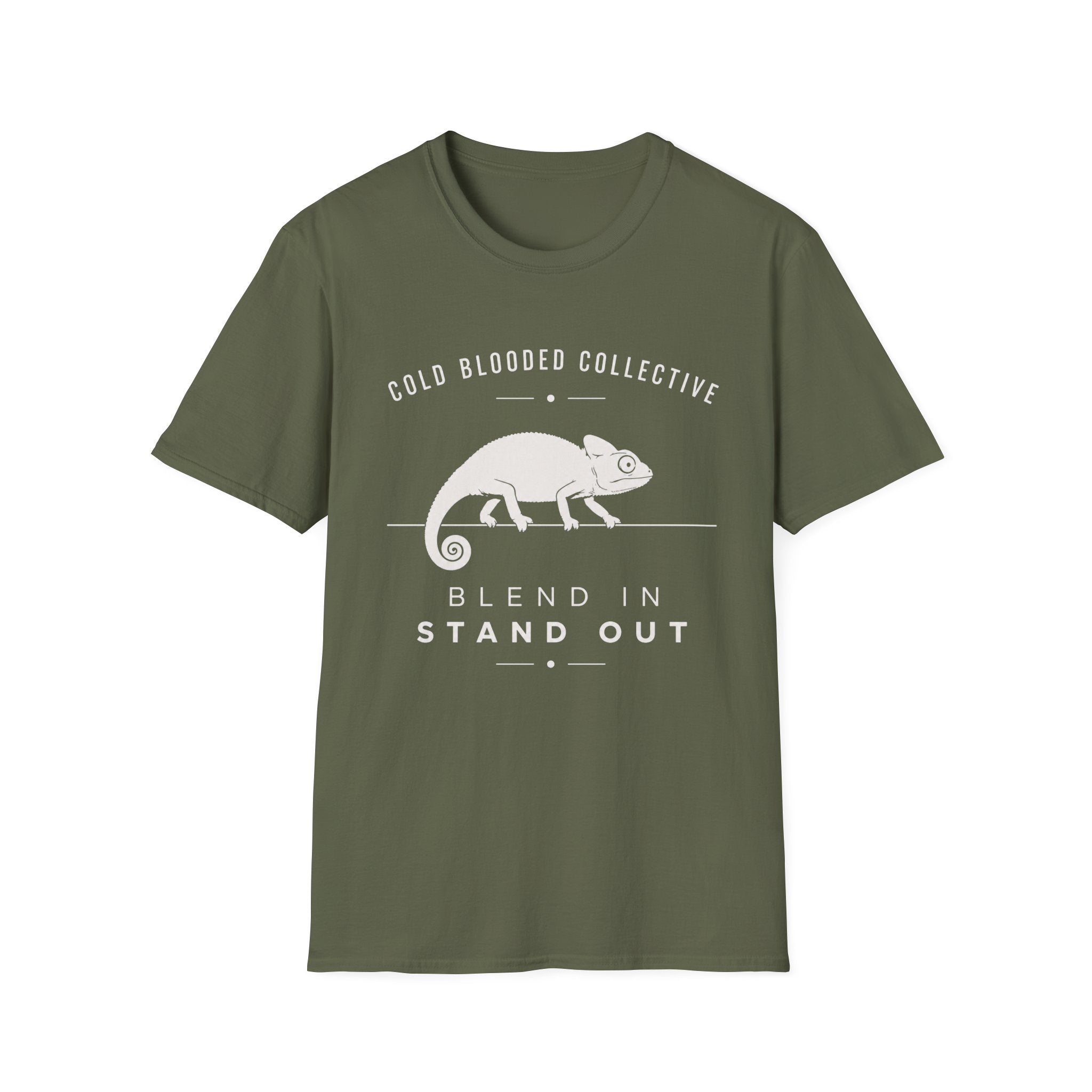 Chameleon 'Cold Blooded Collective' Graphic Tee — Blend In, Stand Out