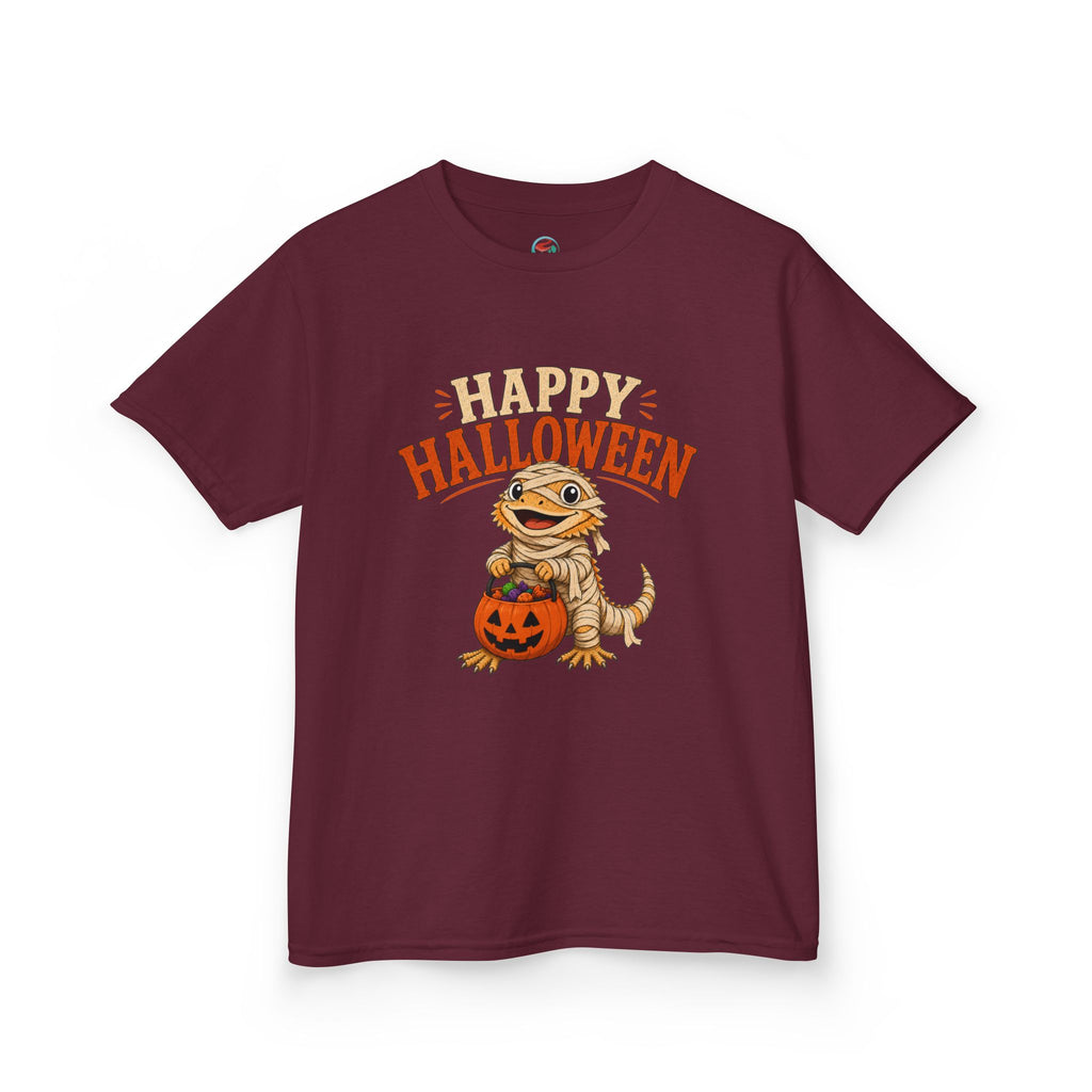 Kids "Happy Halloween" Bearded Dragon T-Shirt