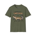 Chaos Gecko Anatomy T-Shirt — Funny Leopard Gecko Pet Owner Tee