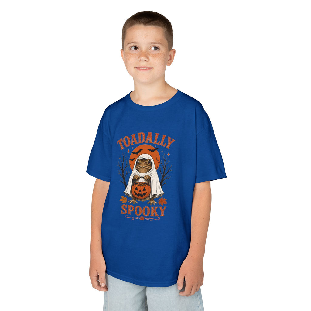 Kids T-Shirt — 'Toadally Spooky' Halloween Toad Costume Tee