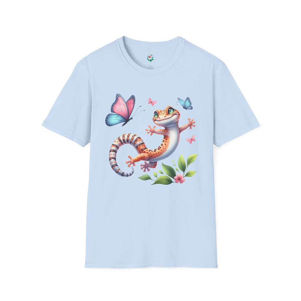 Butterfly Leopard Gecko T-Shirt | Cute Gecko Lover Tee