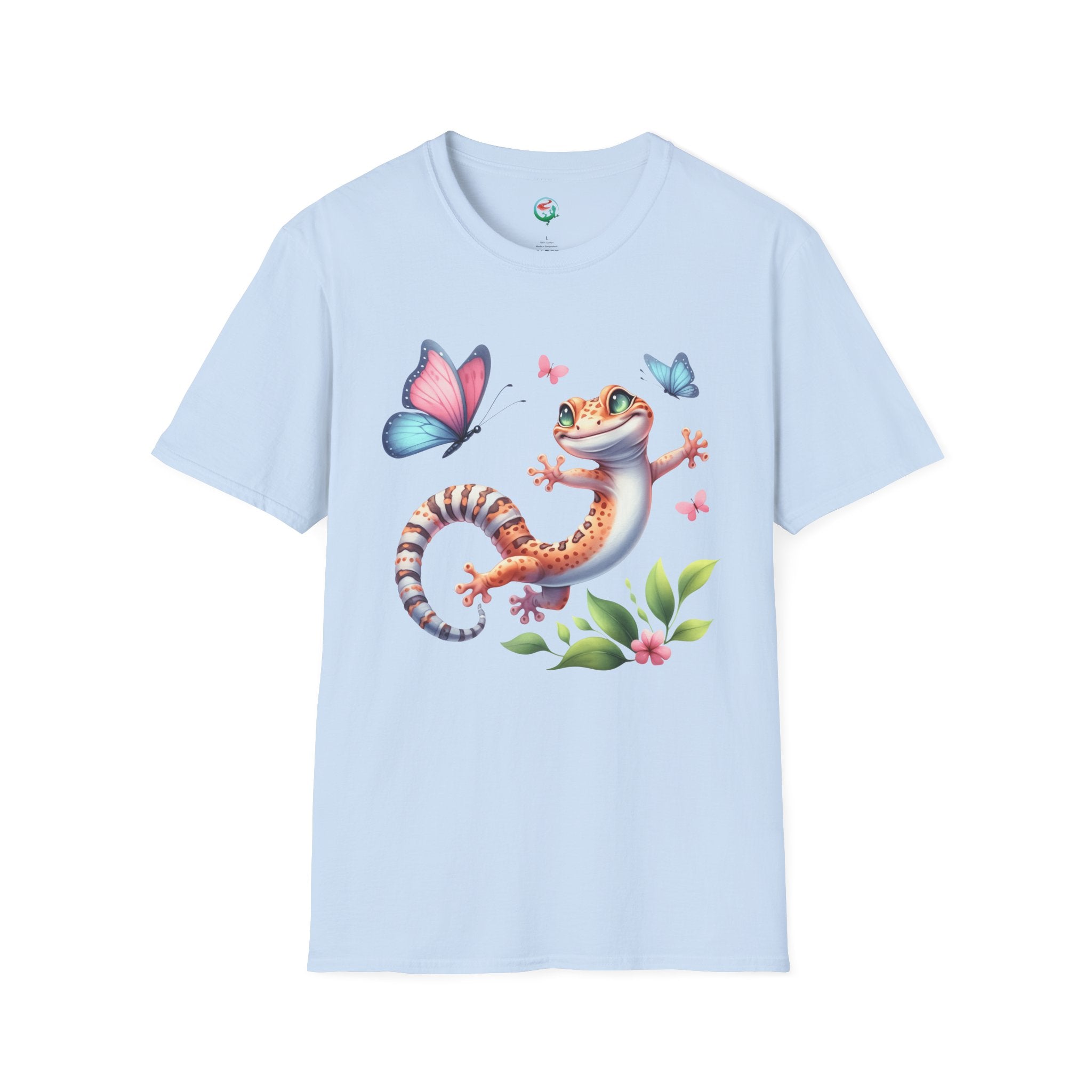 Butterfly Leopard Gecko T-Shirt | Cute Gecko Lover Tee