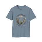Moonlit Gecko T-Shirt — Celestial Gecko Graphic Tee