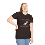 Gecko Over People Graphic T-Shirt — "Cold Blooded Collective" GeckoTee