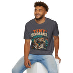 Tiny Dinosaur Energy Bearded Dragon Retro Graphic T-Shirt