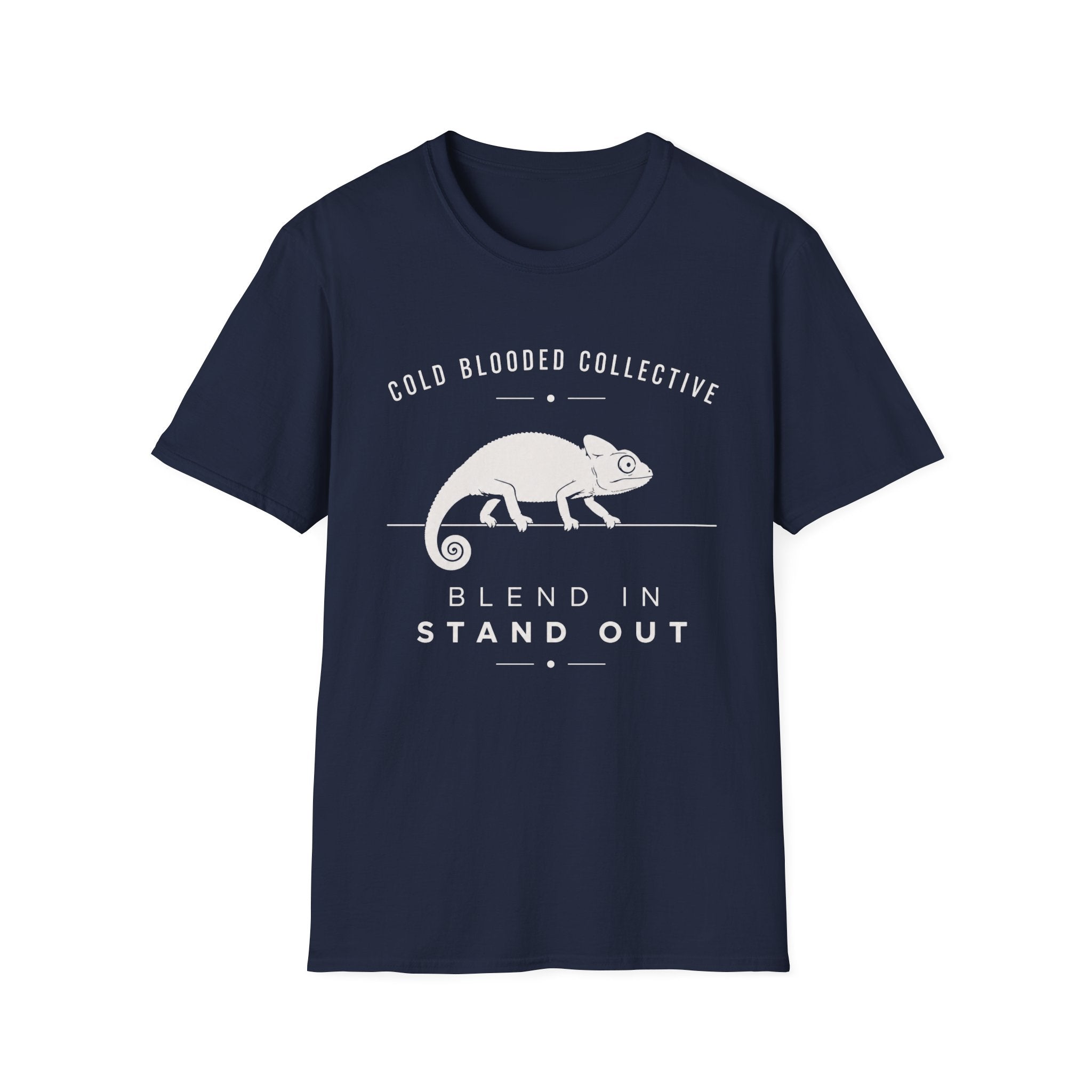 Chameleon 'Cold Blooded Collective' Graphic Tee — Blend In, Stand Out