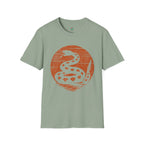 Vintage Rattlesnake Sunset Shirt | Western Snake Graphic Tee
