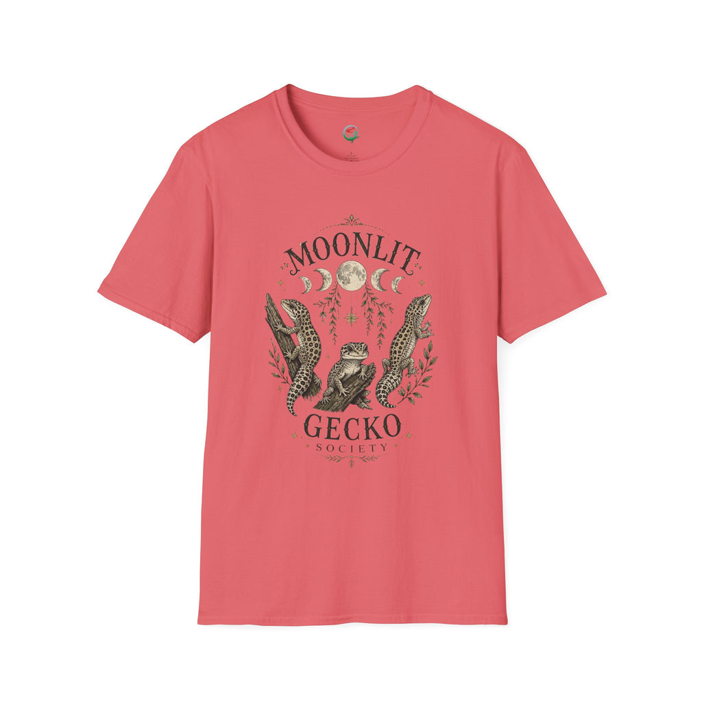 Moonlit Gecko T-Shirt — Celestial Gecko Graphic Tee