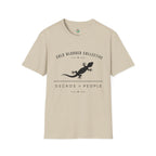 Gecko Over People Graphic T-Shirt — "Cold Blooded Collective" GeckoTee