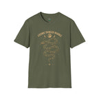 Cosmic Danger Noodle T-Shirt — Vintage Celestial Snake Tee