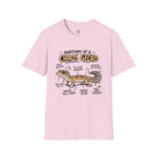 Chaos Gecko Anatomy T-Shirt — Funny Leopard Gecko Pet Owner Tee