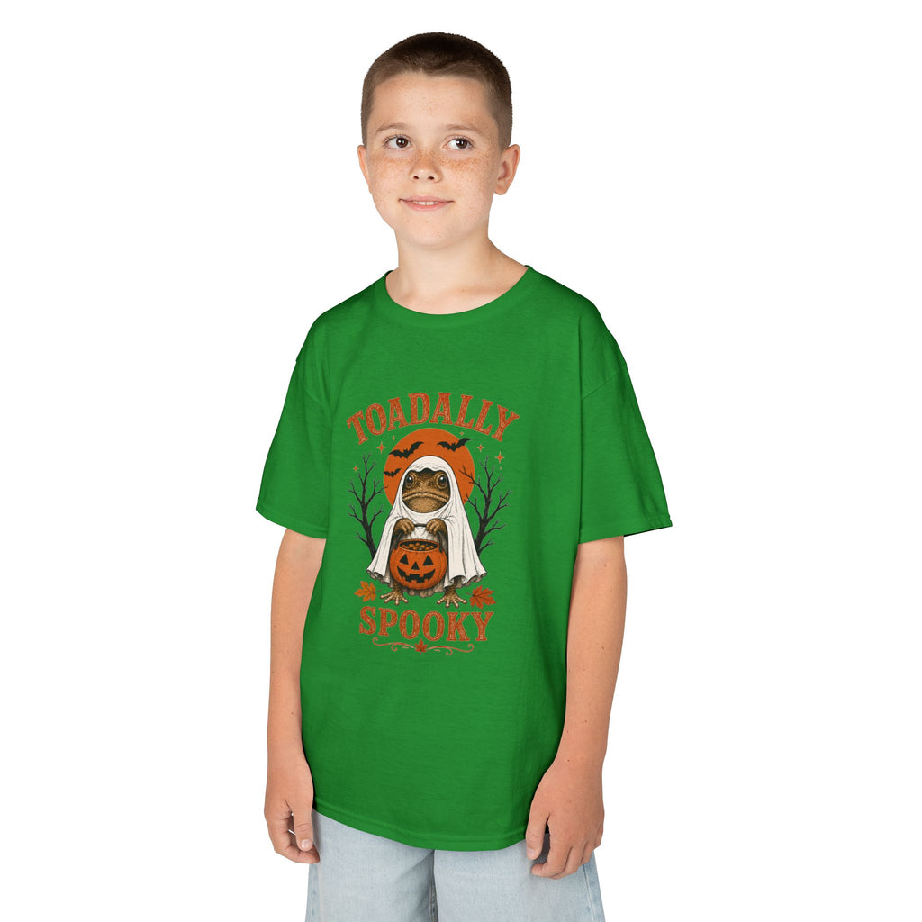 Kids T-Shirt — 'Toadally Spooky' Halloween Toad Costume Tee