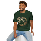 Ball Python Dad T‑Shirt — Vintage Snake Reptile Lover Tee
