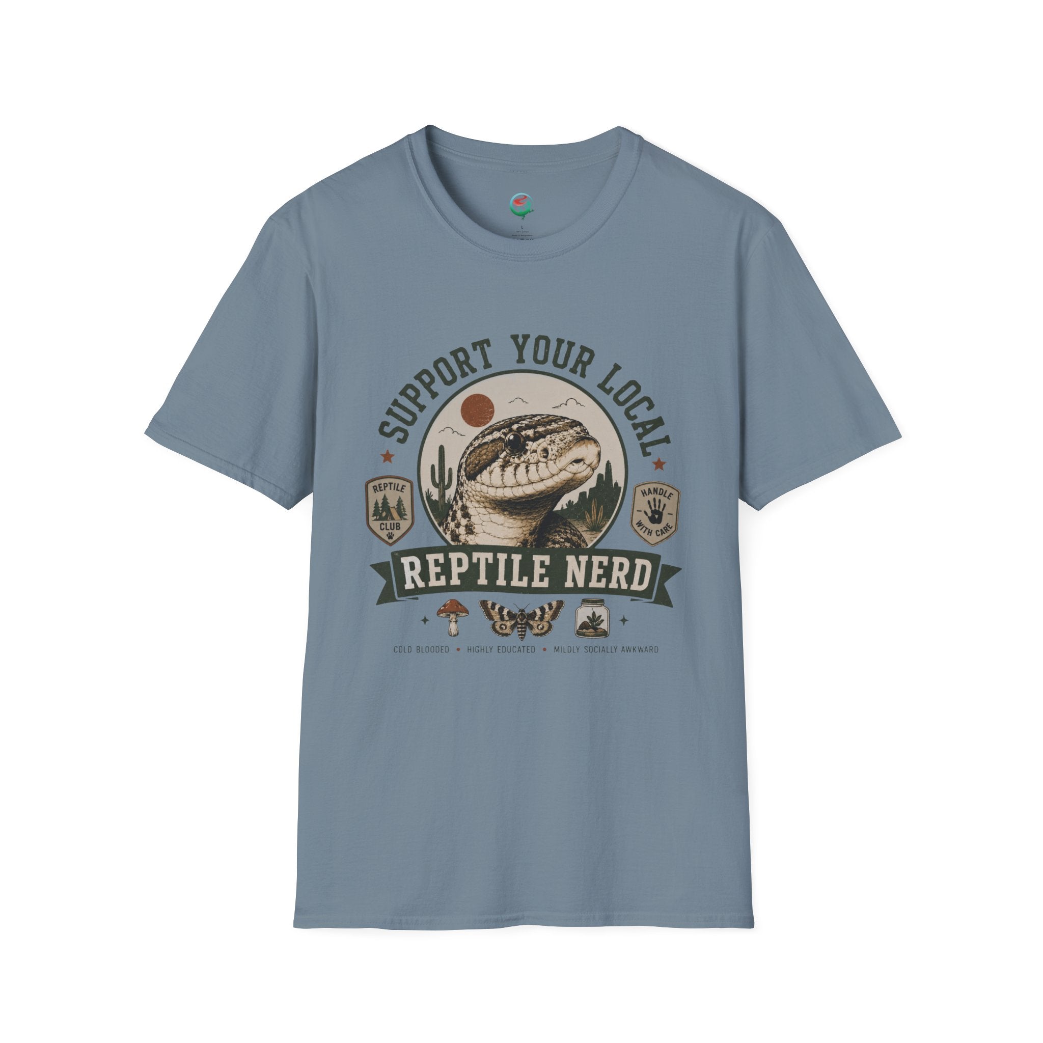 Support Your Local Reptile Nerd T-Shirt