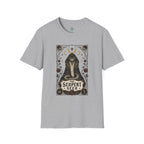 Serpent Seer T-Shirt — Mystical Cobra & Moon Phase Graphic Tee