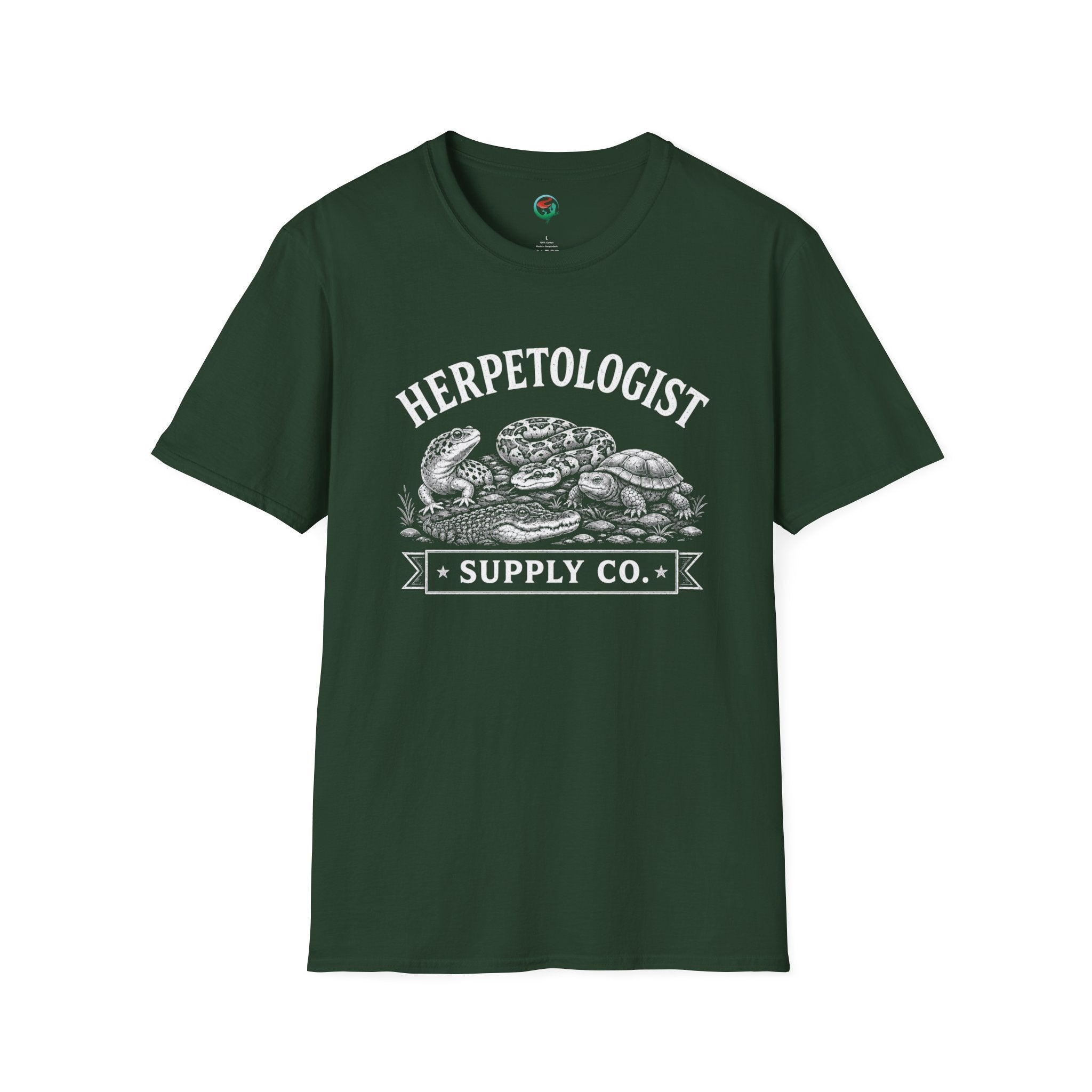 Herpetologist Supply Co. Reptile T-Shirt | Red River Exotics