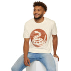 Vintage Rattlesnake Sunset Shirt | Western Snake Graphic Tee