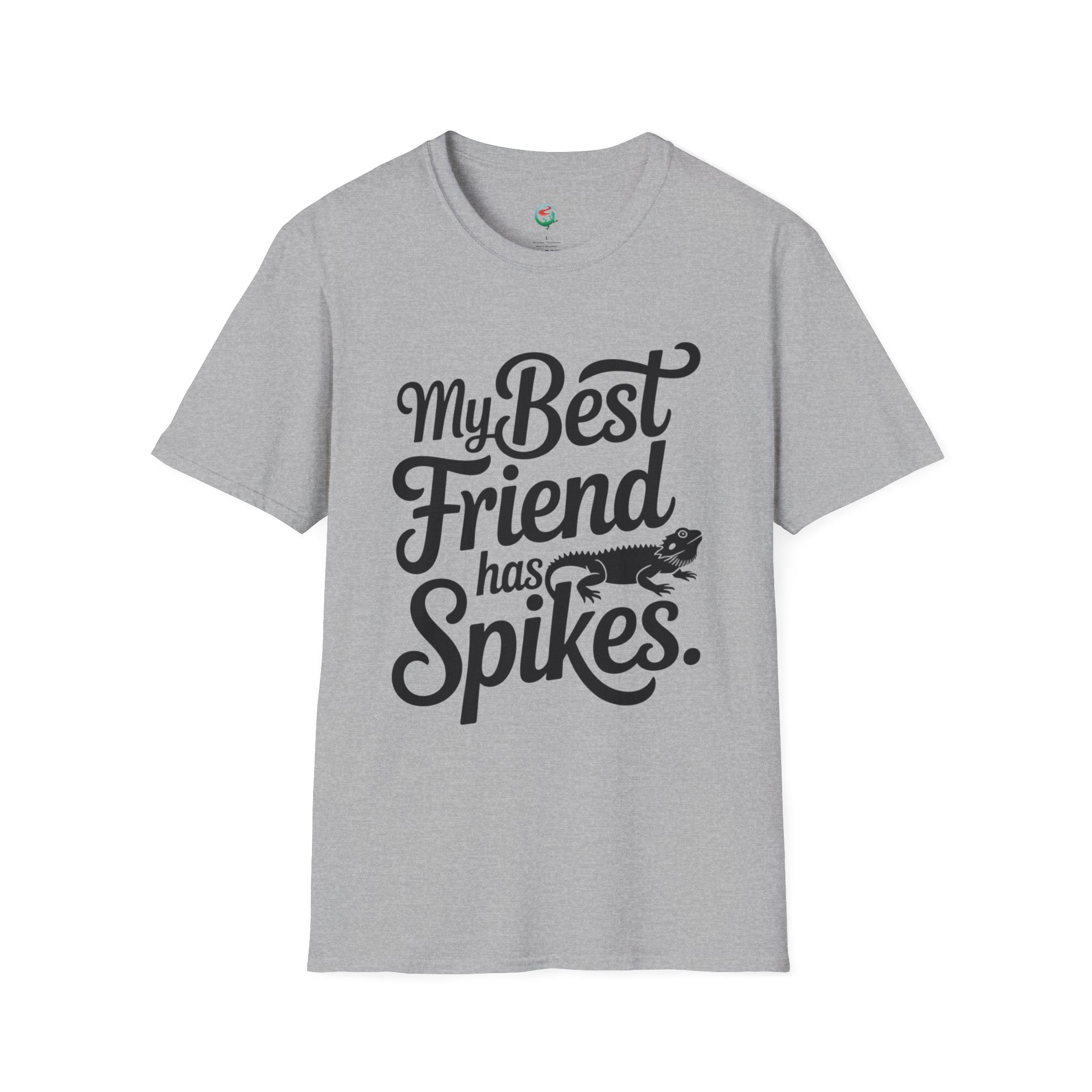 My Best Friend Has Spikes Bearded Dragon T-Shirt