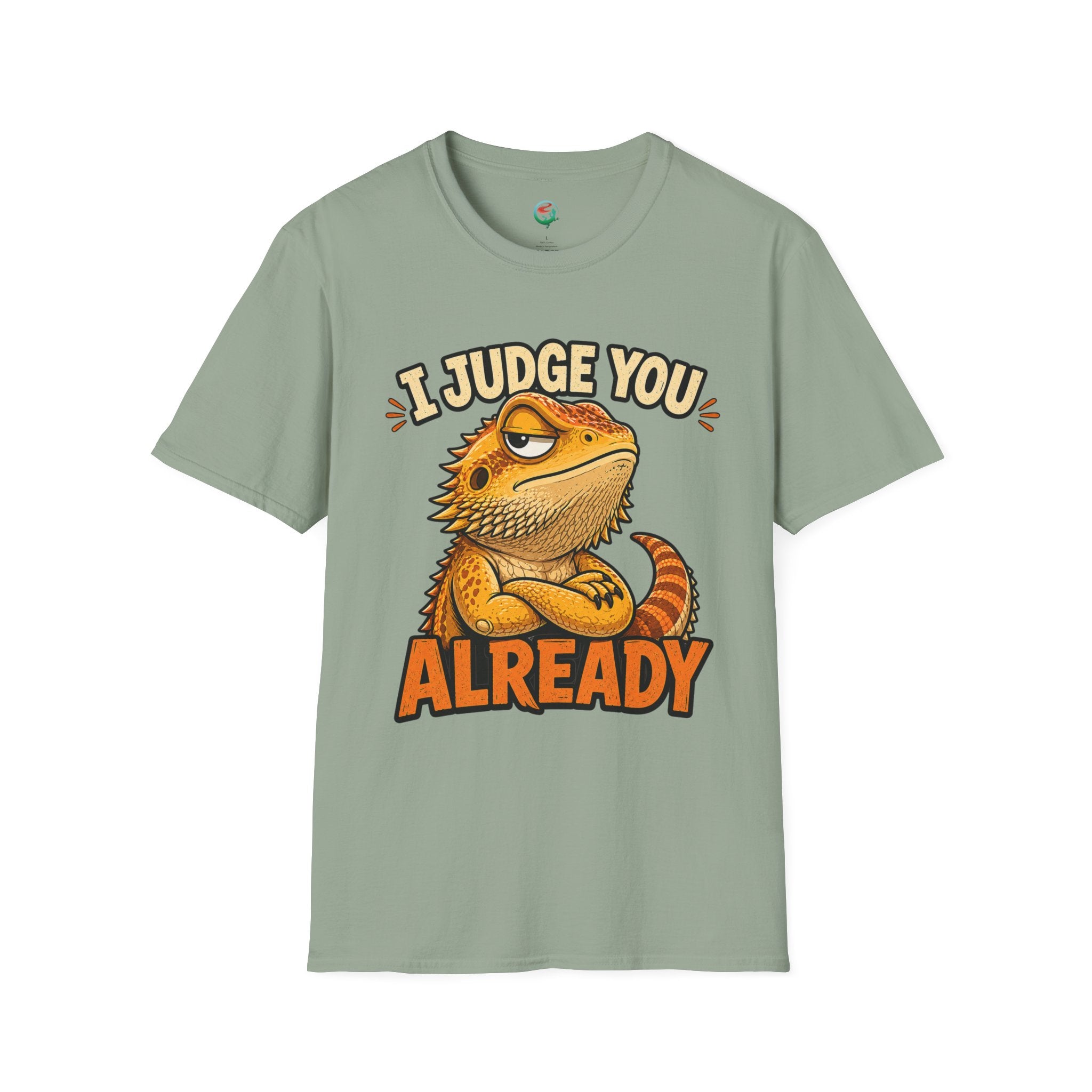 Bearded Dragon "I Judge You Already" T-Shirt