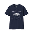 Jumping Spider T‑Shirt — "Cold Blooded Collective: Small But Not Afraid"