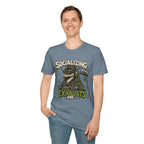 Socializing Exhausts Me T-Shirt — Funny Introvert Graphic Tee