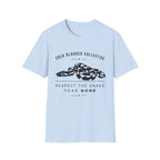 Snake Graphic T-Shirt — "Cold Blooded Collective" Respect The Snake Tee