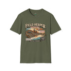 Field Herper Expedition T-Shirt — Vintage Rattlesnake Field Herping Graphic