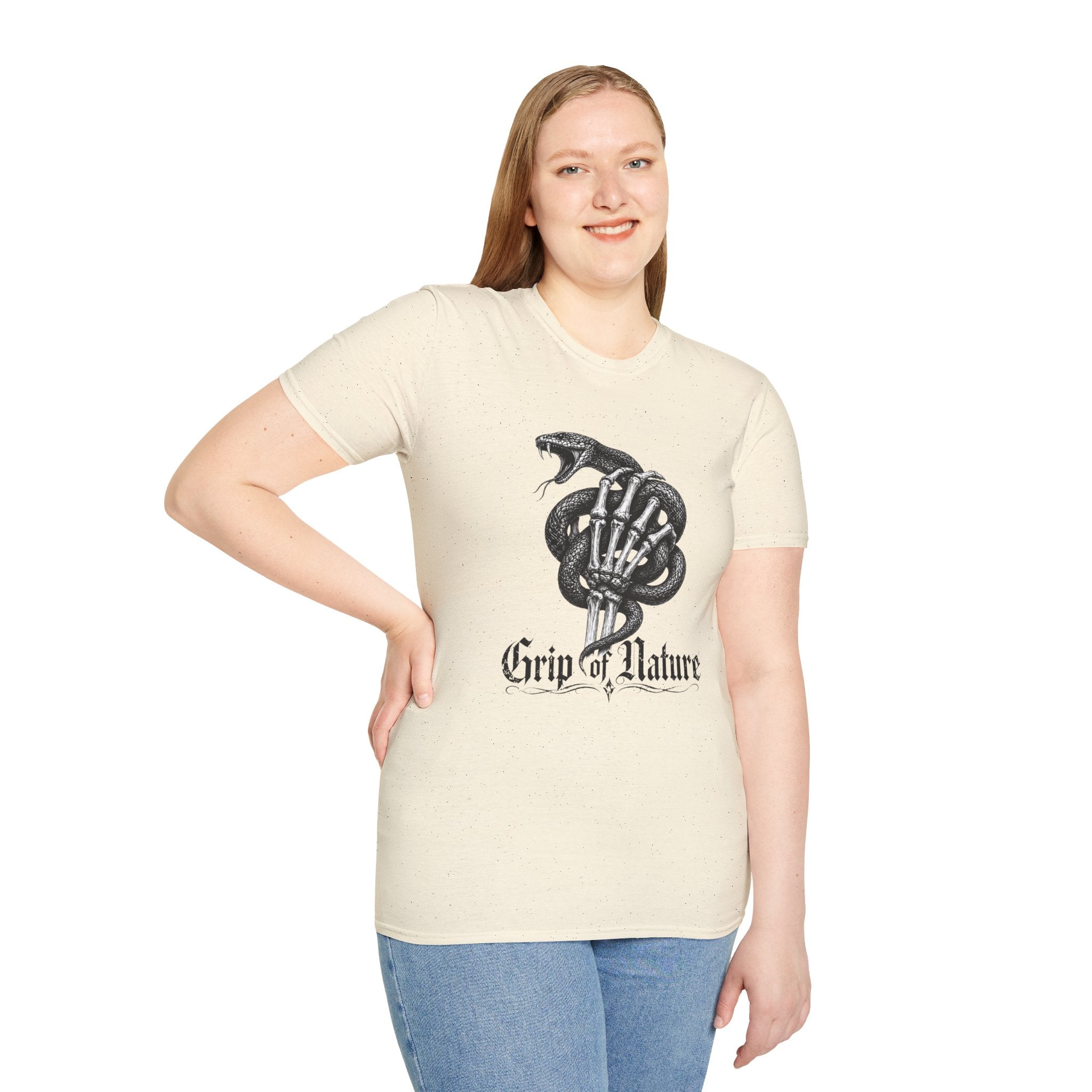 Snake Skeleton "Grip of Nature" T-Shirt