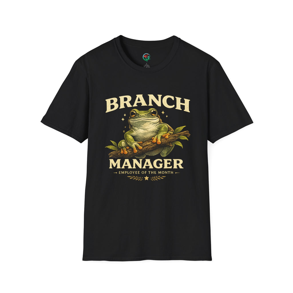 Branch Manager Frog T-Shirt | Funny Tree Frog Tee